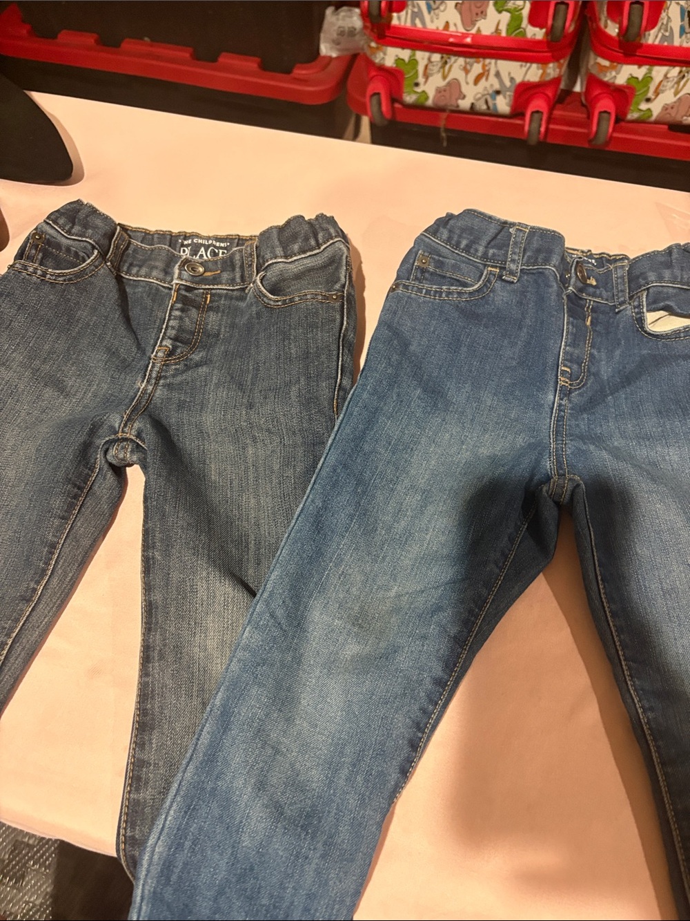 The Children's Place Kids Stretch Denim Jeans - Light & Medium Blue
